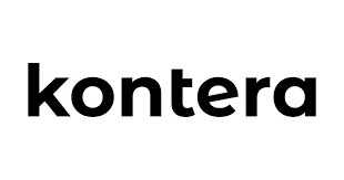 Kontera logo featuring the brand name in bold black lowercase letters.